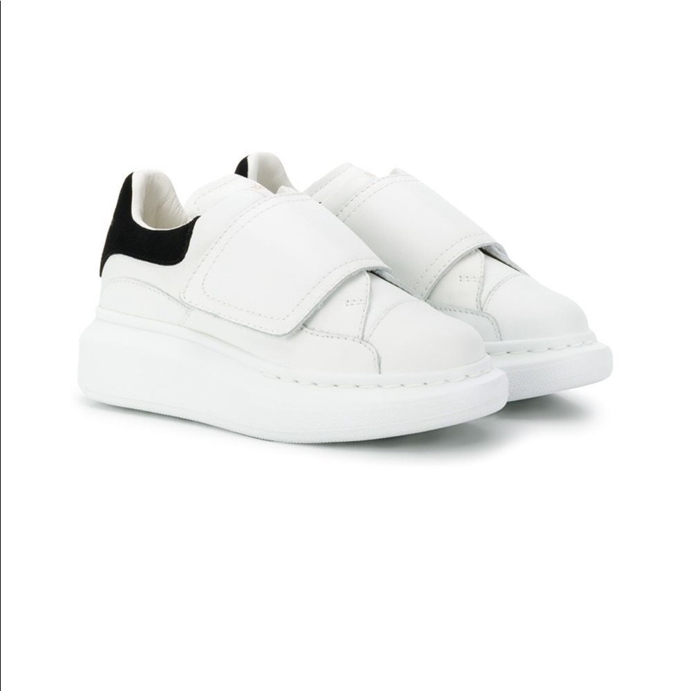 ALEXANDER MCQUEEN VELCRO SNEAKER SIZE 8